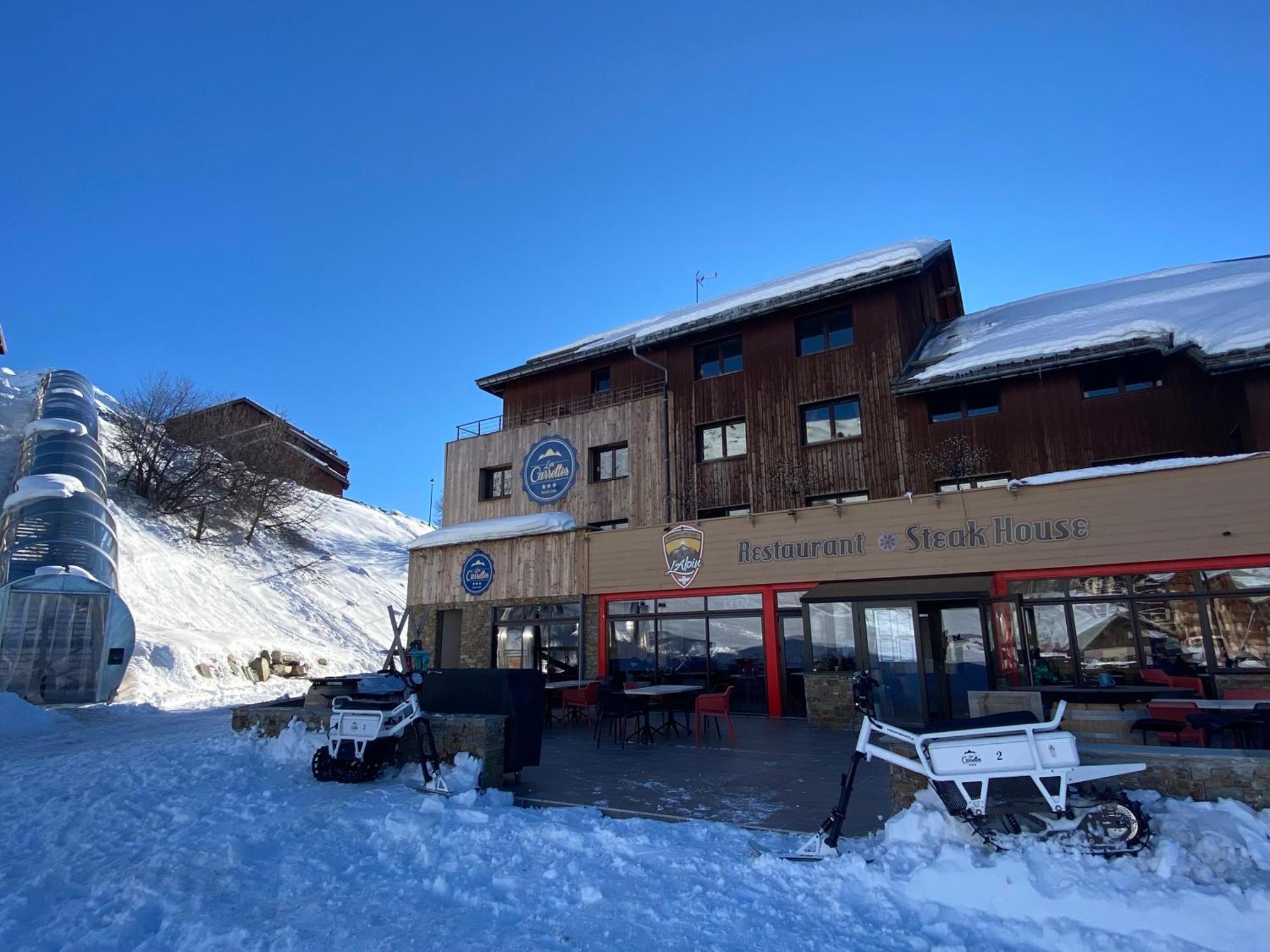 Hotel Club "Les Carrettes" Valmeinier Esterno foto